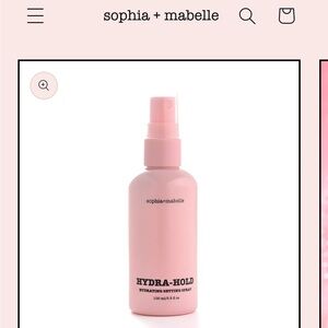 Sophia Mabelle HYDRA-HOLD Hydrating Setting Spray 3.5 fl Oz